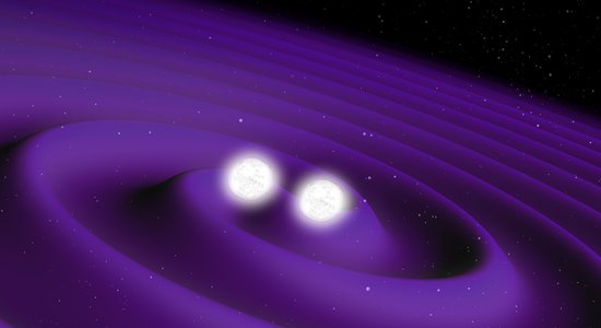 Lg colliding neutron stars